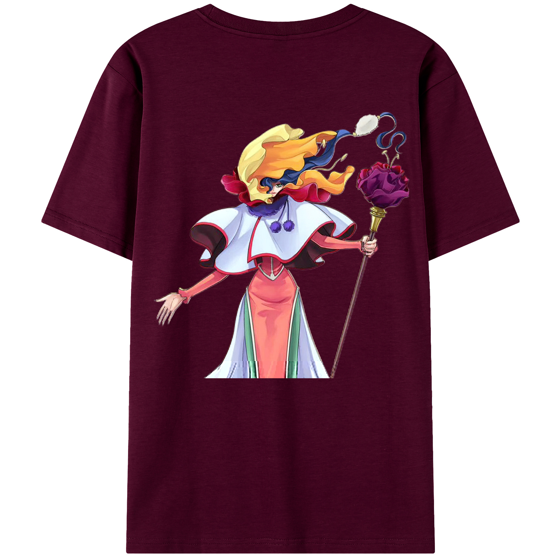 （画像用） 遊☆戯☆王 Yu-Gi-Oh! レディース半袖Tシャツ(バックプリント)